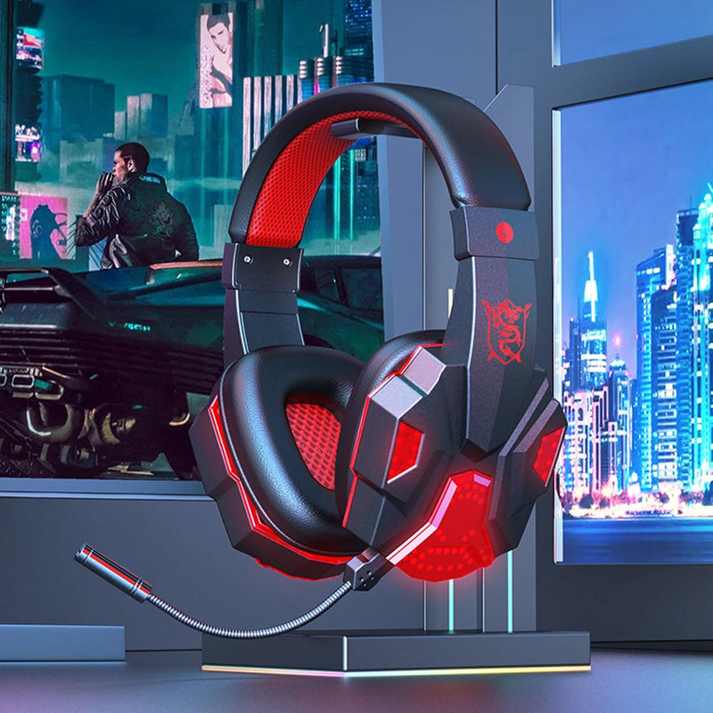 HeadsetGamer - Fone de ouvido sem fio Bluetooth com cancelamento de ruído